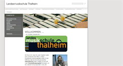 Desktop Screenshot of musikschule-thalheim.at